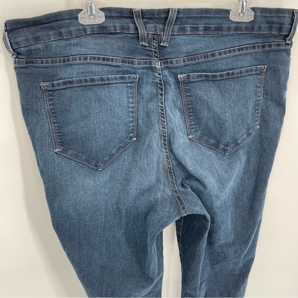 NYDJ Not Your Daughters Straight Jeans Lift Tuck Womens Plus Size 20W Dark Wash - Picture 8 of 9